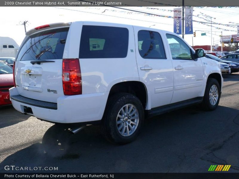Summit White / Light Cashmere 2009 Chevrolet Tahoe Hybrid 4x4