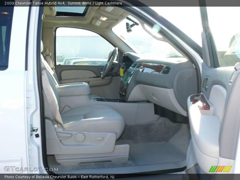 Summit White / Light Cashmere 2009 Chevrolet Tahoe Hybrid 4x4