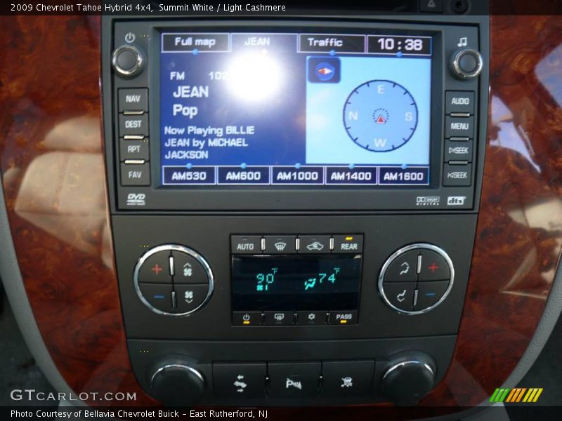 Summit White / Light Cashmere 2009 Chevrolet Tahoe Hybrid 4x4