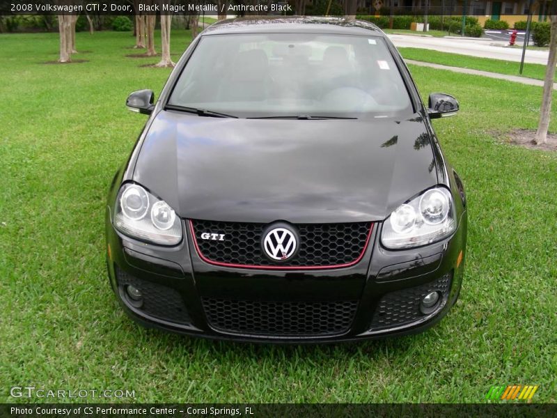 Black Magic Metallic / Anthracite Black 2008 Volkswagen GTI 2 Door