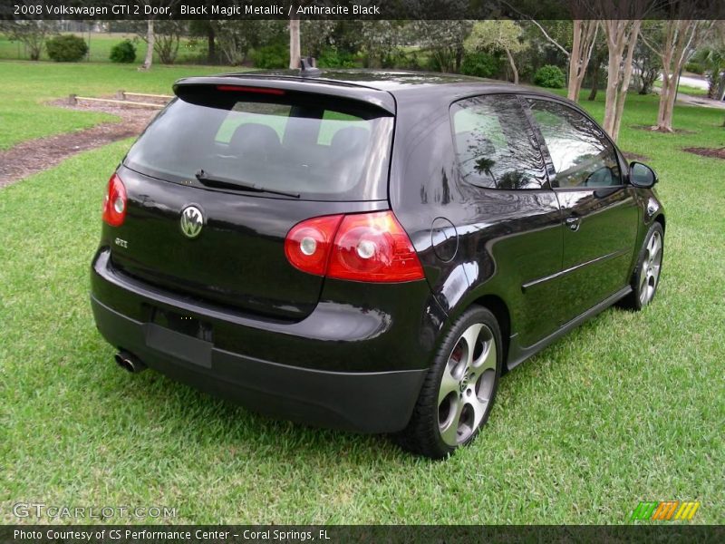 Black Magic Metallic / Anthracite Black 2008 Volkswagen GTI 2 Door