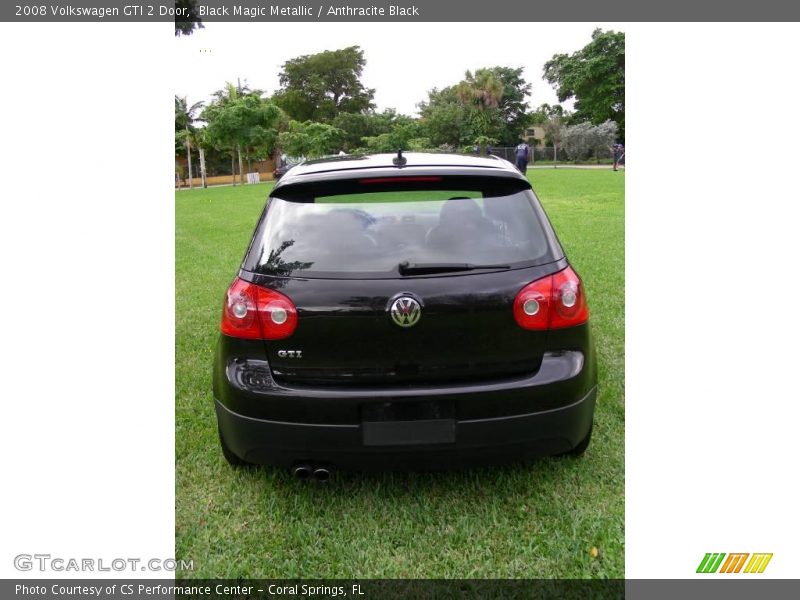 Black Magic Metallic / Anthracite Black 2008 Volkswagen GTI 2 Door