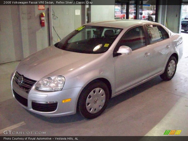 Reflex Silver / Classic Gray 2008 Volkswagen Passat VR6 Sedan