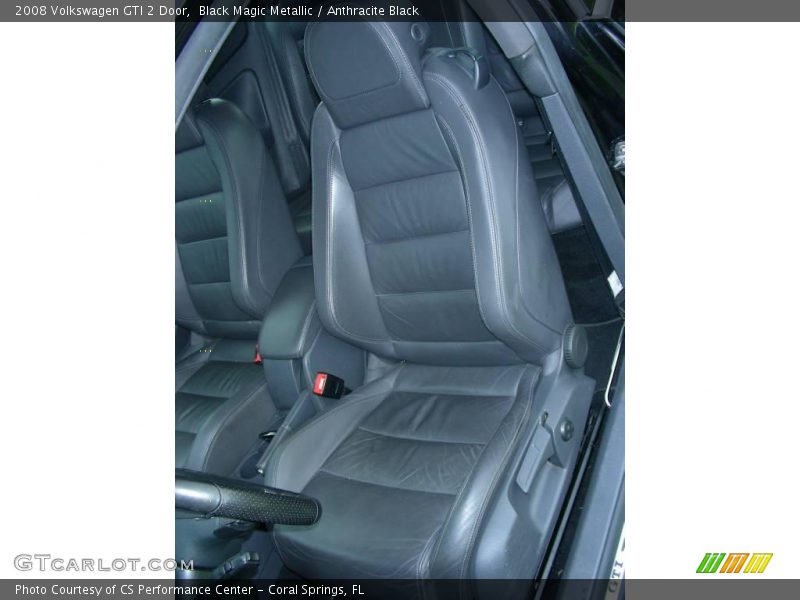 Black Magic Metallic / Anthracite Black 2008 Volkswagen GTI 2 Door