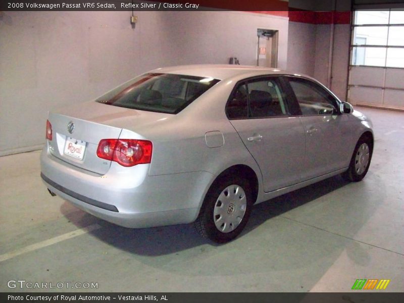 Reflex Silver / Classic Gray 2008 Volkswagen Passat VR6 Sedan