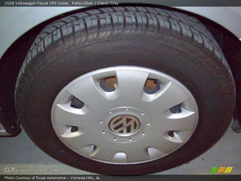 Reflex Silver / Classic Gray 2008 Volkswagen Passat VR6 Sedan