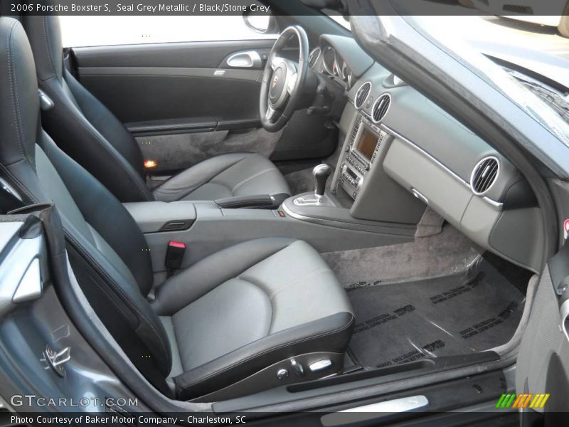  2006 Boxster S Black/Stone Grey Interior