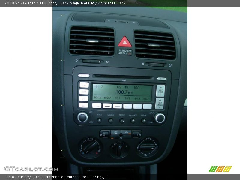Black Magic Metallic / Anthracite Black 2008 Volkswagen GTI 2 Door
