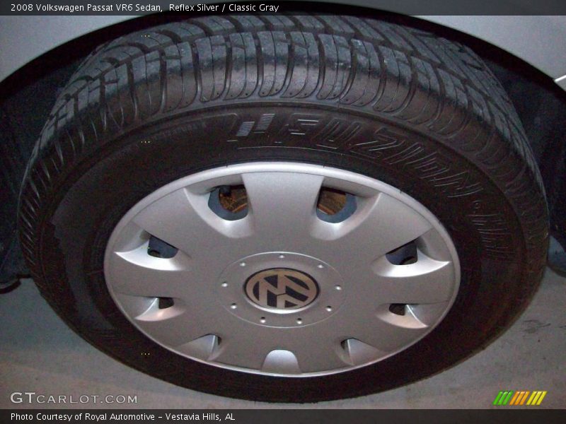 Reflex Silver / Classic Gray 2008 Volkswagen Passat VR6 Sedan