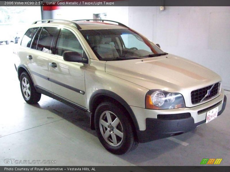 Lunar Gold Metallic / Taupe/Light Taupe 2006 Volvo XC90 2.5T