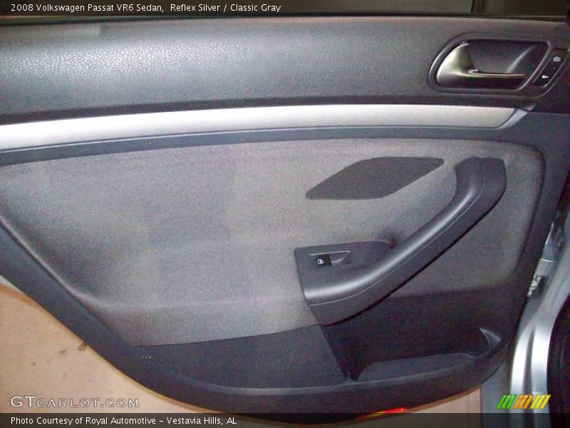 Reflex Silver / Classic Gray 2008 Volkswagen Passat VR6 Sedan