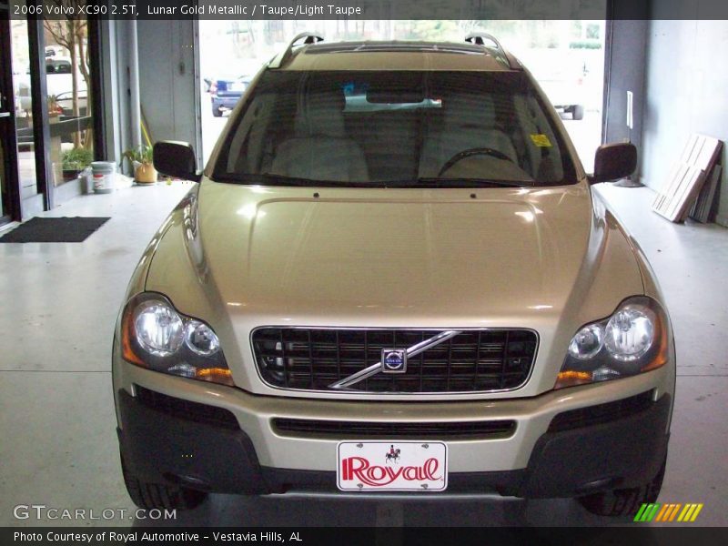 Lunar Gold Metallic / Taupe/Light Taupe 2006 Volvo XC90 2.5T