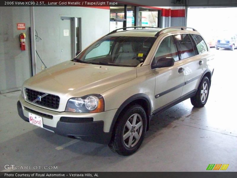 Lunar Gold Metallic / Taupe/Light Taupe 2006 Volvo XC90 2.5T