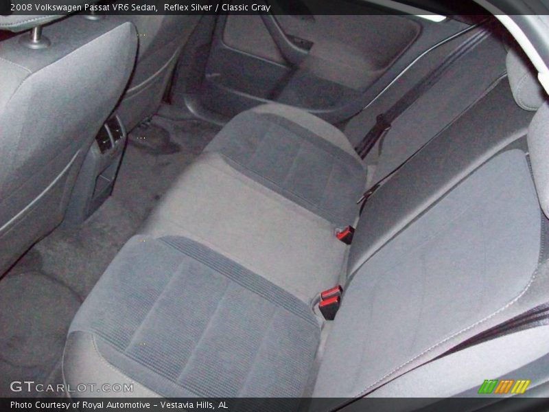 Reflex Silver / Classic Gray 2008 Volkswagen Passat VR6 Sedan