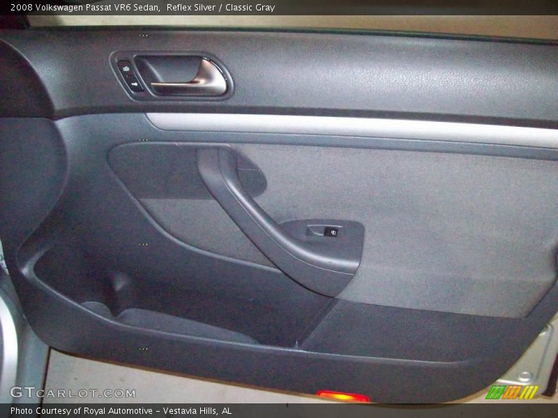Reflex Silver / Classic Gray 2008 Volkswagen Passat VR6 Sedan