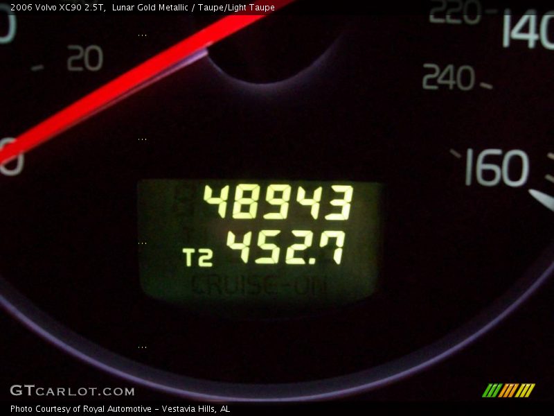 Lunar Gold Metallic / Taupe/Light Taupe 2006 Volvo XC90 2.5T