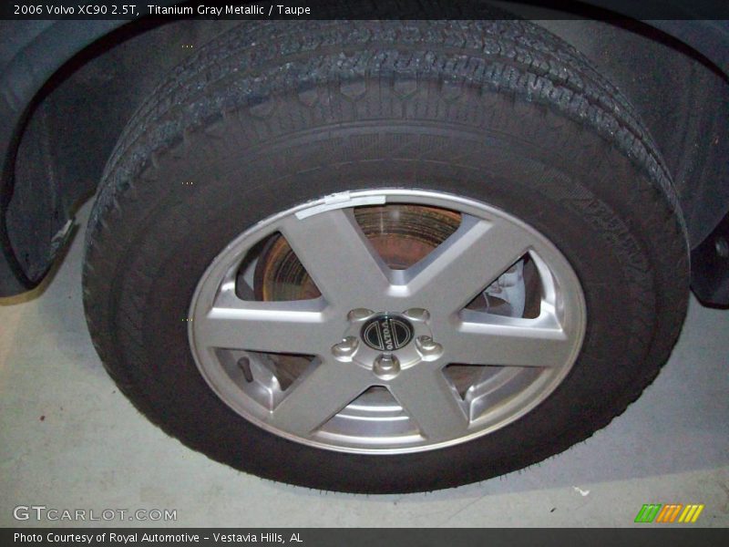 Titanium Gray Metallic / Taupe 2006 Volvo XC90 2.5T