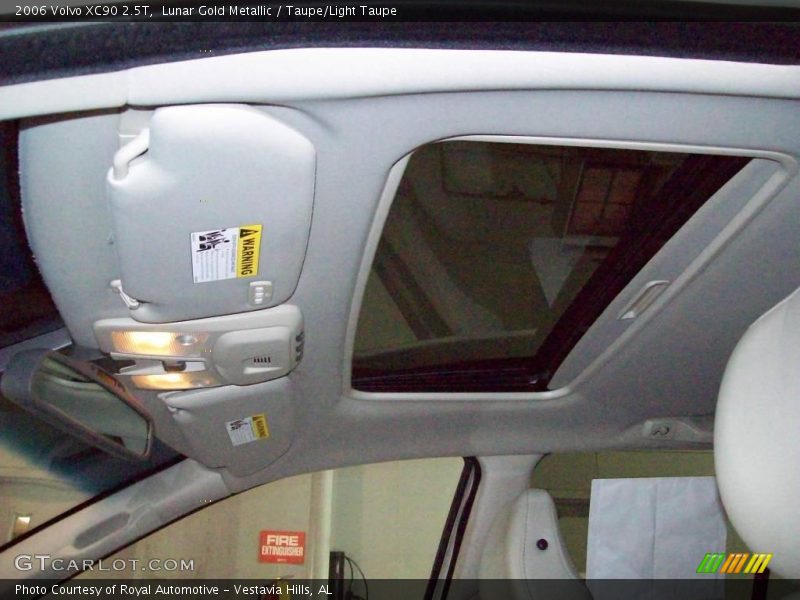 Lunar Gold Metallic / Taupe/Light Taupe 2006 Volvo XC90 2.5T