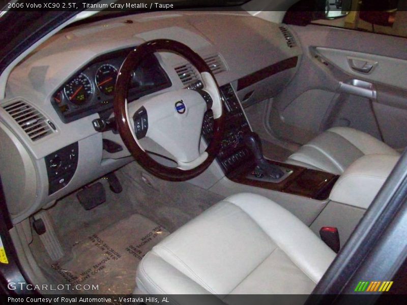 Titanium Gray Metallic / Taupe 2006 Volvo XC90 2.5T
