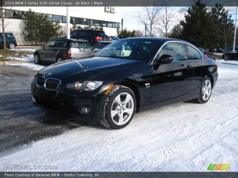 Jet Black / Black 2010 BMW 3 Series 328i xDrive Coupe