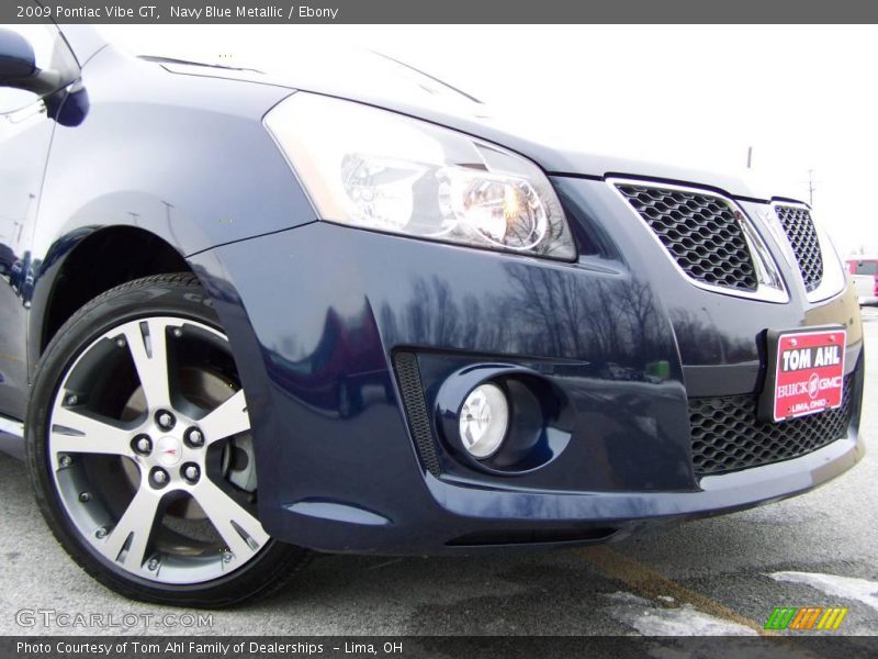 Navy Blue Metallic / Ebony 2009 Pontiac Vibe GT
