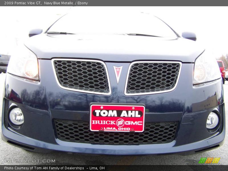 Navy Blue Metallic / Ebony 2009 Pontiac Vibe GT