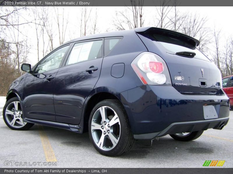 Navy Blue Metallic / Ebony 2009 Pontiac Vibe GT