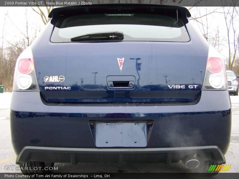 Navy Blue Metallic / Ebony 2009 Pontiac Vibe GT