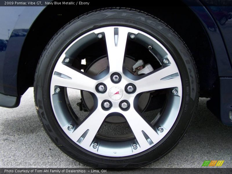 Navy Blue Metallic / Ebony 2009 Pontiac Vibe GT