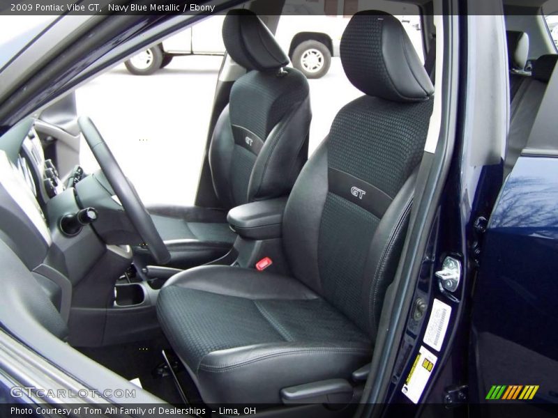 Navy Blue Metallic / Ebony 2009 Pontiac Vibe GT