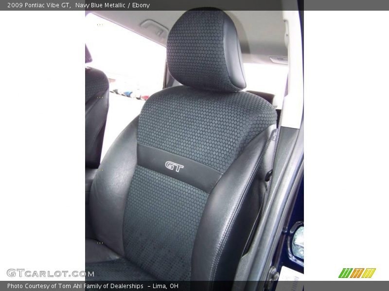 Navy Blue Metallic / Ebony 2009 Pontiac Vibe GT