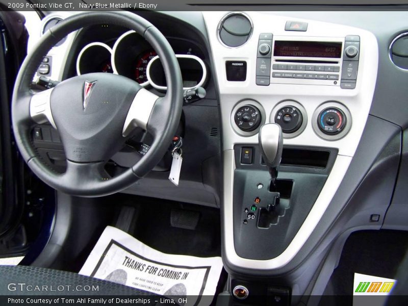 Navy Blue Metallic / Ebony 2009 Pontiac Vibe GT