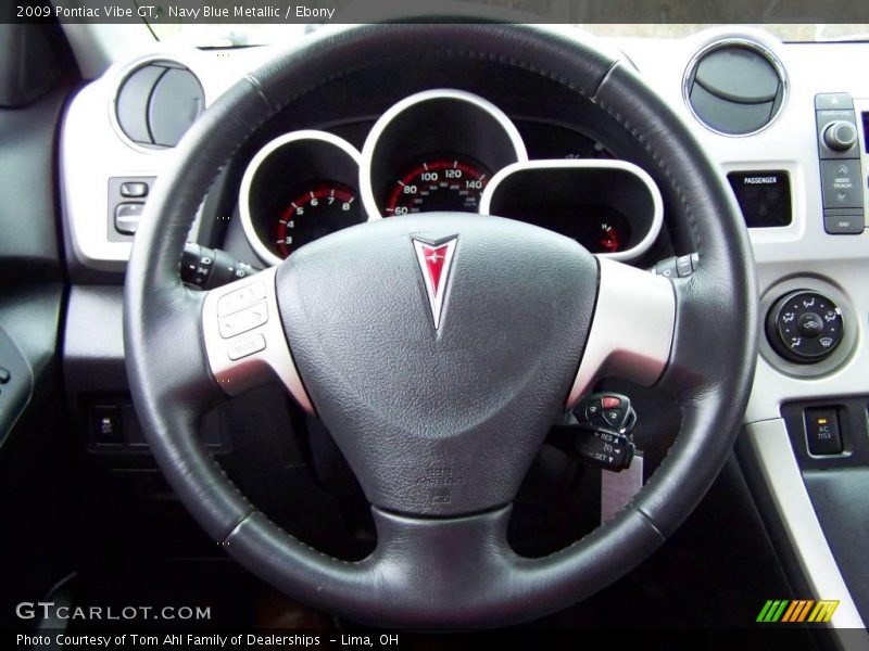 Navy Blue Metallic / Ebony 2009 Pontiac Vibe GT
