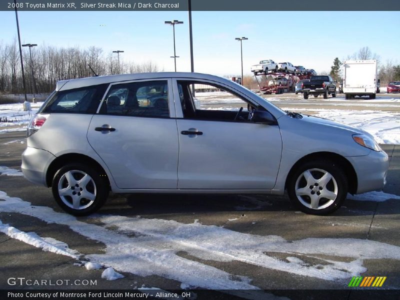 Silver Streak Mica / Dark Charcoal 2008 Toyota Matrix XR