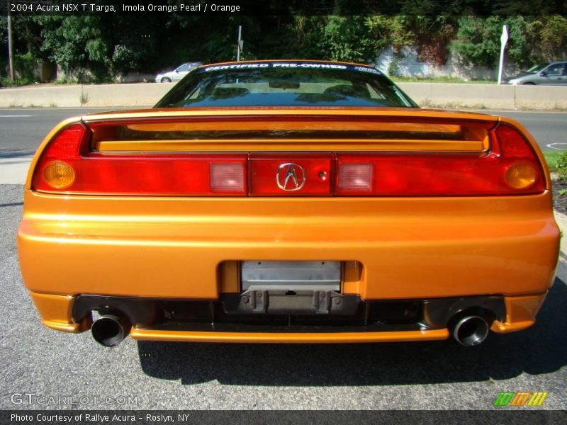  2004 NSX T Targa Imola Orange Pearl