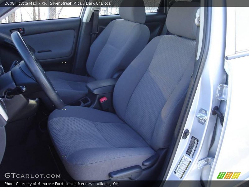 Silver Streak Mica / Dark Charcoal 2008 Toyota Matrix XR