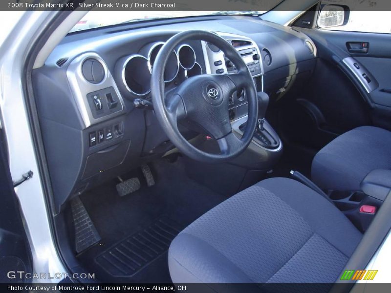 Silver Streak Mica / Dark Charcoal 2008 Toyota Matrix XR