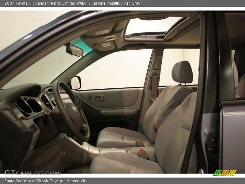 Bluestone Metallic / Ash Gray 2007 Toyota Highlander Hybrid Limited 4WD