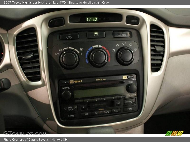 Bluestone Metallic / Ash Gray 2007 Toyota Highlander Hybrid Limited 4WD