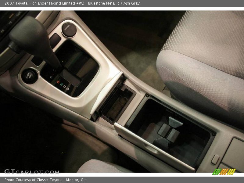 Bluestone Metallic / Ash Gray 2007 Toyota Highlander Hybrid Limited 4WD