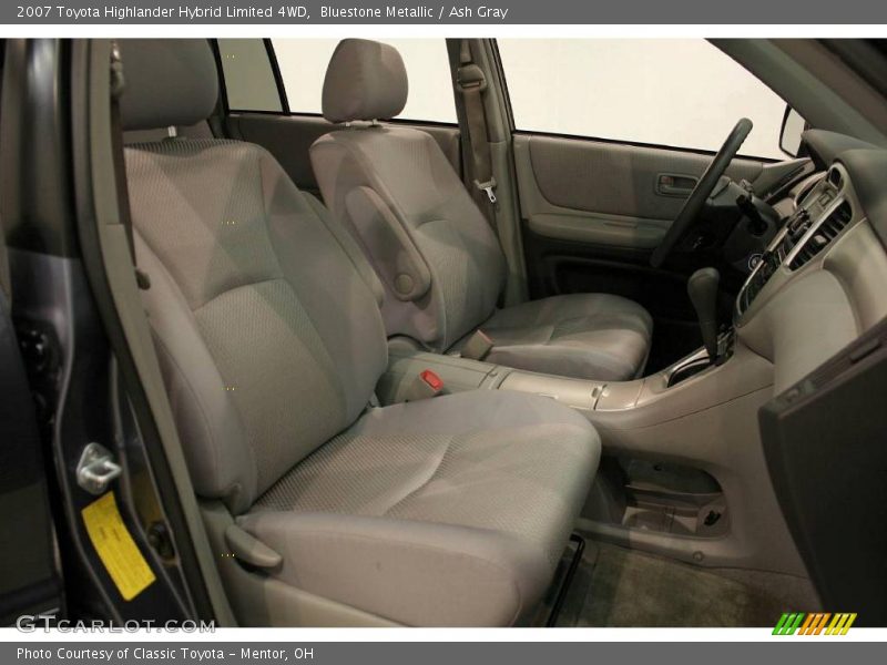 Bluestone Metallic / Ash Gray 2007 Toyota Highlander Hybrid Limited 4WD