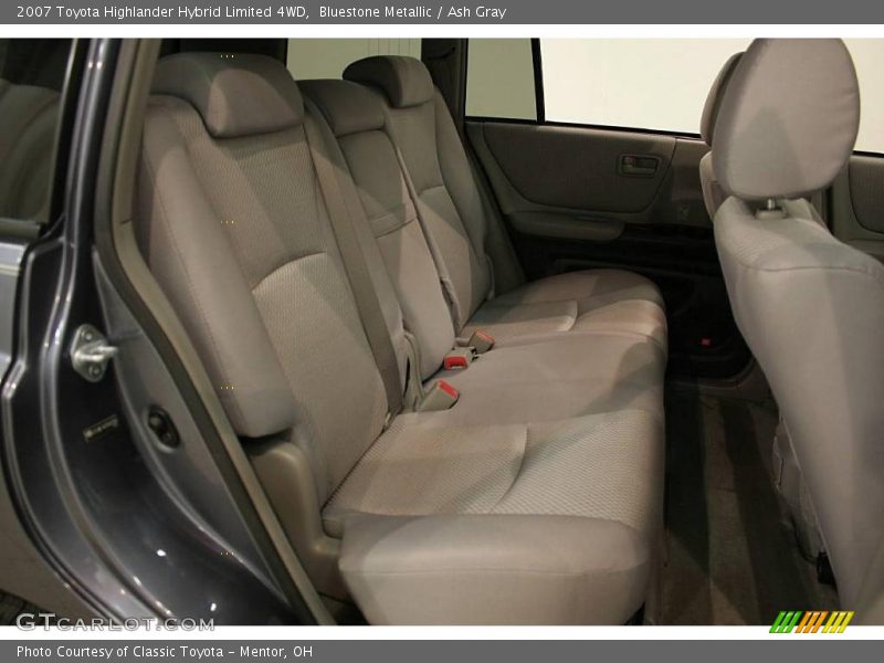 Bluestone Metallic / Ash Gray 2007 Toyota Highlander Hybrid Limited 4WD