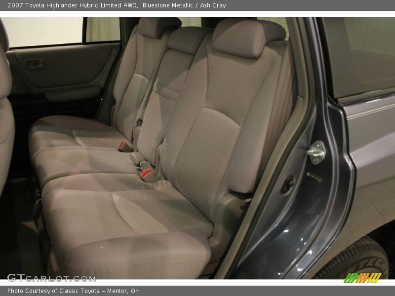 Bluestone Metallic / Ash Gray 2007 Toyota Highlander Hybrid Limited 4WD