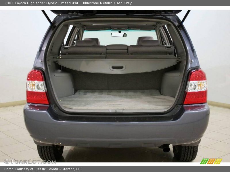 Bluestone Metallic / Ash Gray 2007 Toyota Highlander Hybrid Limited 4WD