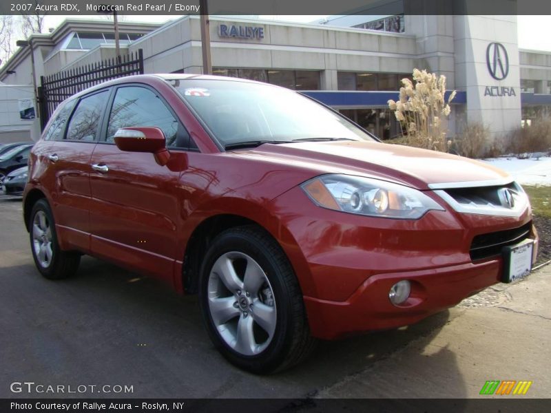 Moroccan Red Pearl / Ebony 2007 Acura RDX