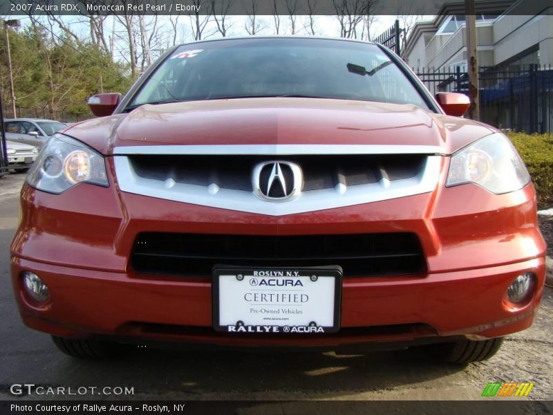 Moroccan Red Pearl / Ebony 2007 Acura RDX
