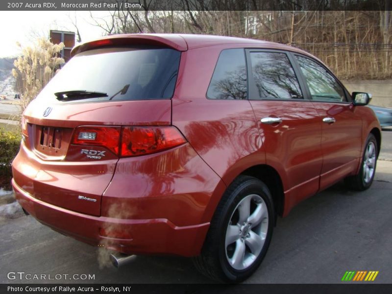 Moroccan Red Pearl / Ebony 2007 Acura RDX