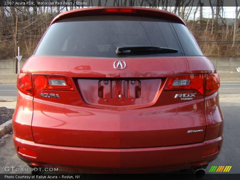 Moroccan Red Pearl / Ebony 2007 Acura RDX
