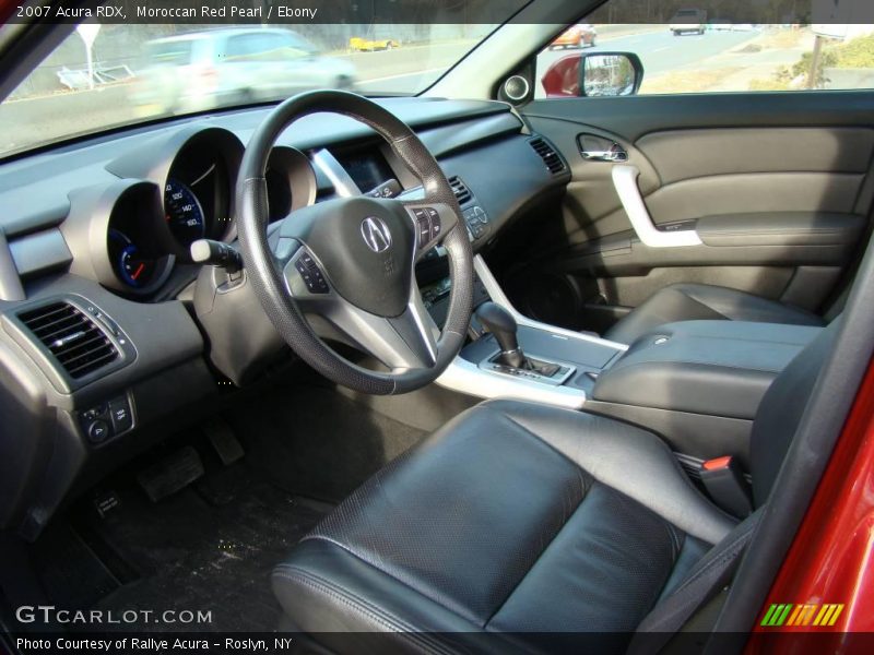 Moroccan Red Pearl / Ebony 2007 Acura RDX