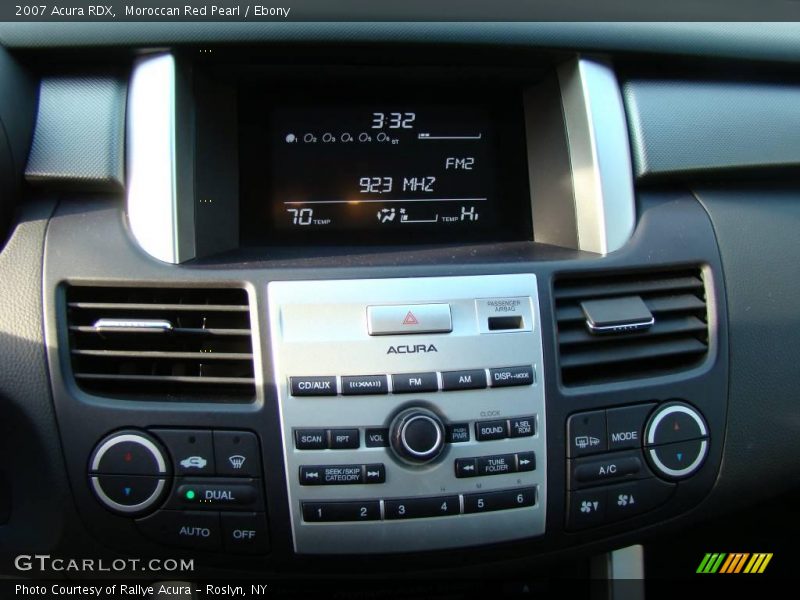 Moroccan Red Pearl / Ebony 2007 Acura RDX